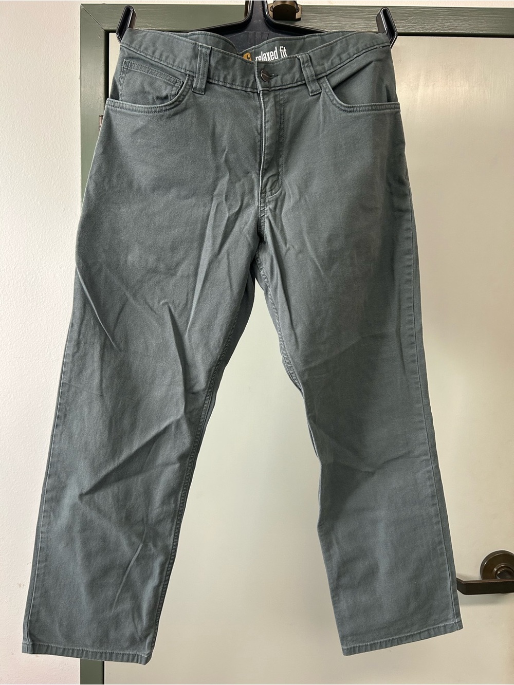Carhartt Relaxed Fit Men's Jeans in Slate Gray